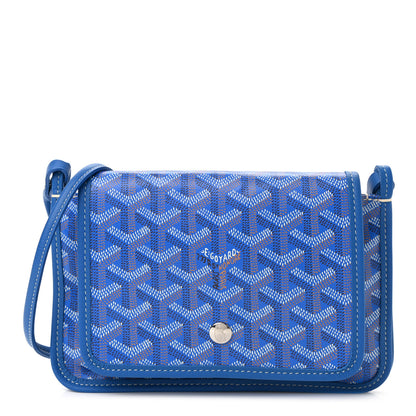 Goyard Goyardine Plumet Wallet Clutch Sky Blue 1 of 10