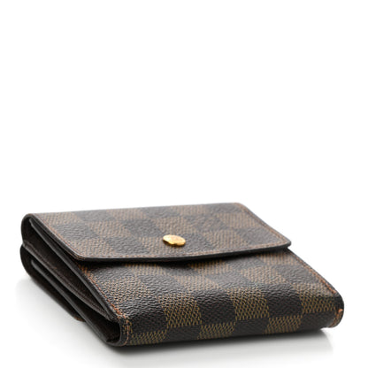 Louis Vuitton Damier Ebene Elise Wallet 4 of 8