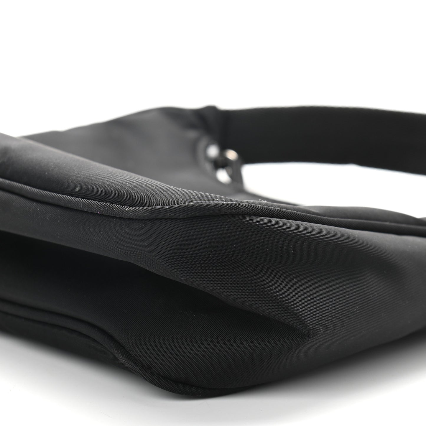 Tessuto Nylon Sport Shoulder Bag Black