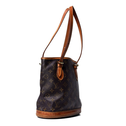 Louis Vuitton Monogram Petit Bucket 23 2 of 4