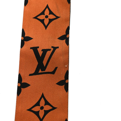 Louis Vuitton Silk Monogram LV Crafty Bi Color BB Bandeau Caramel Black 4 of 4