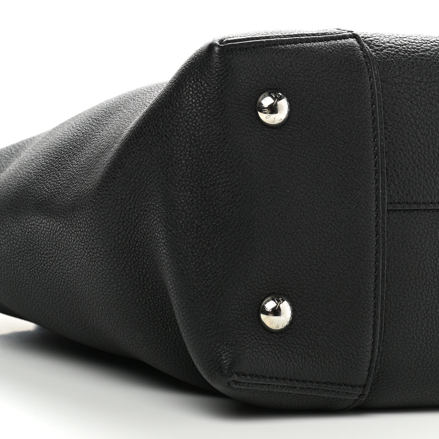 Louis Vuitton Veau Cachemire Soft Lockit MM Black 6 of 10