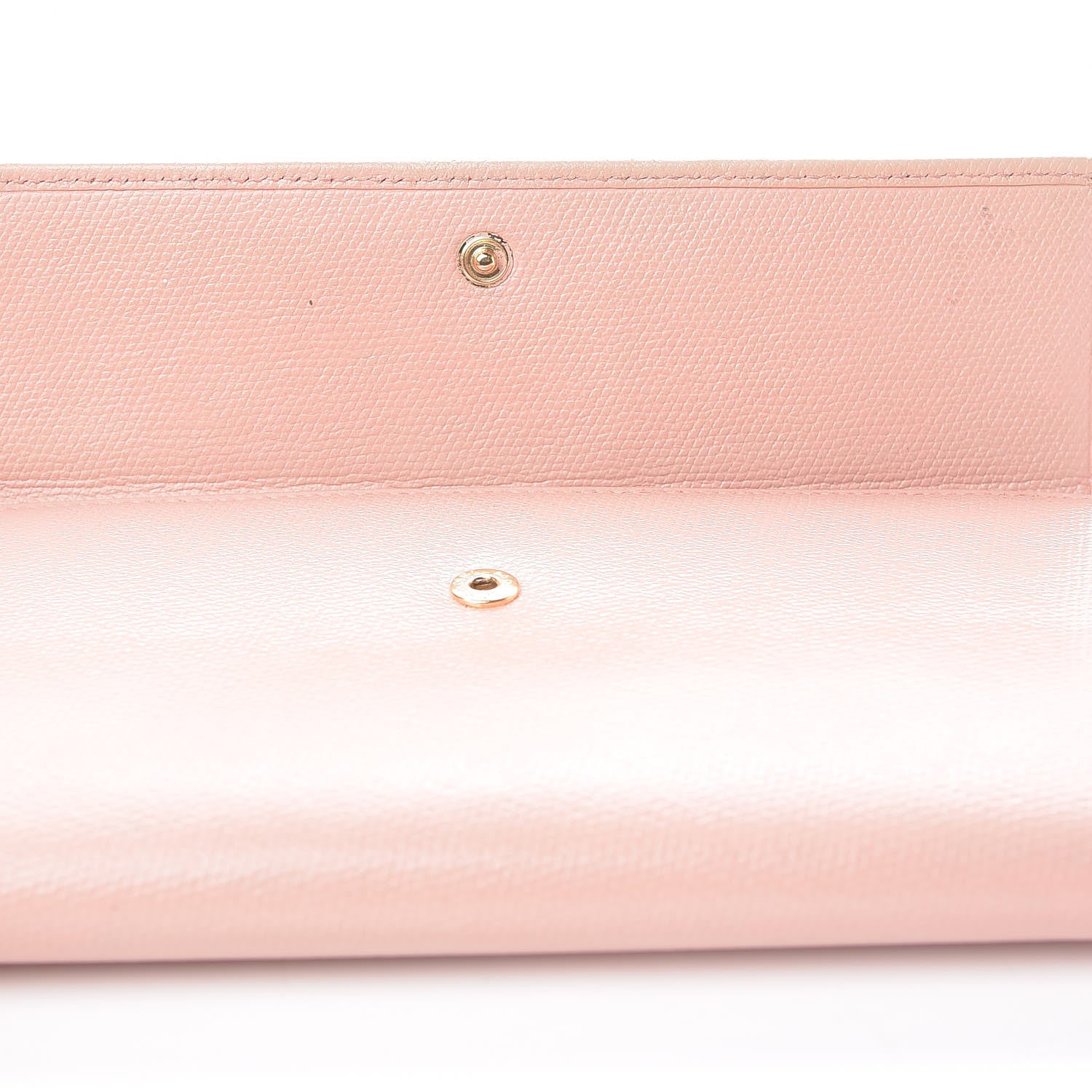 Chanel Grained Calfskin CC Button Wallet Pink 22 of 24