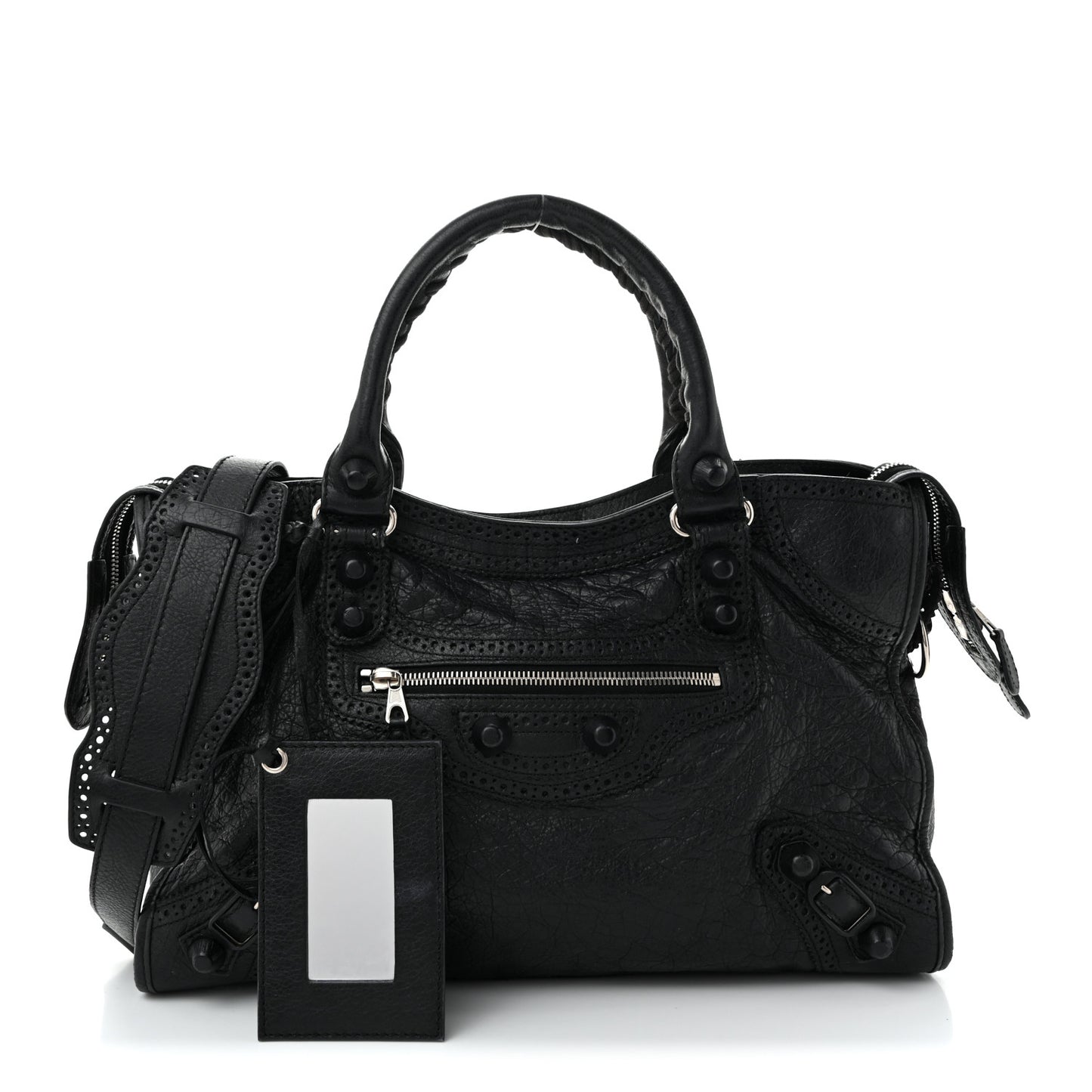 Agneau Giant Brogues Hardware City Black