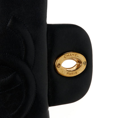 Chanel Lambskin Quilted XL Jumbo Single Flap Black 6 of 16