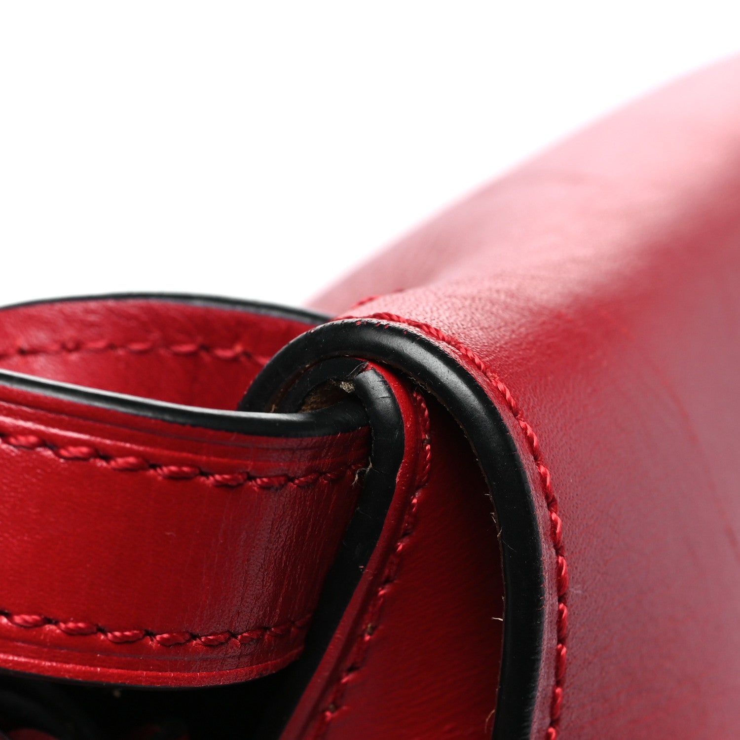 Loewe Calfskin Small Metal Gate Crossbody Bag Scarlet 10 of 11