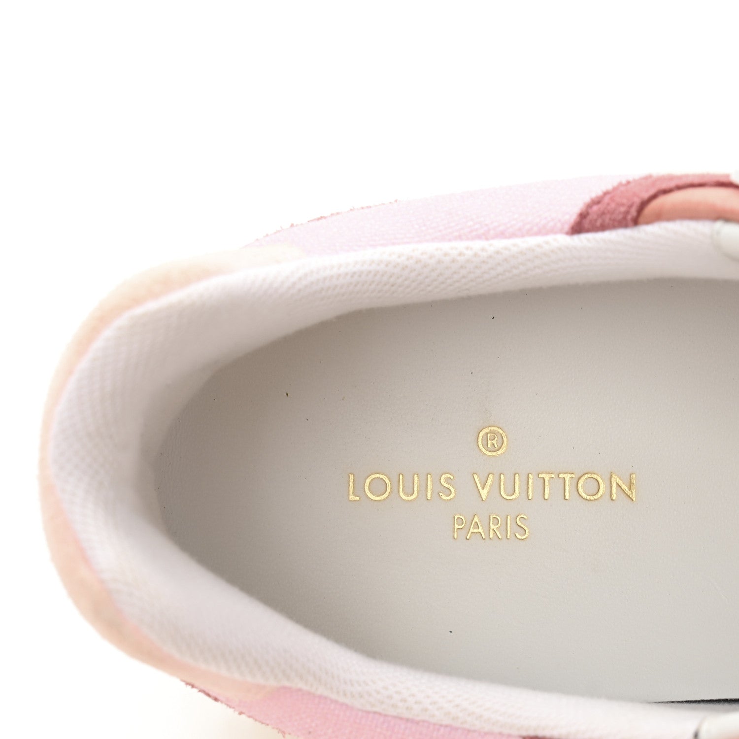 Louis Vuitton Suede Calfskin Run Away Sneakers 37.5 Pink 8 of 12