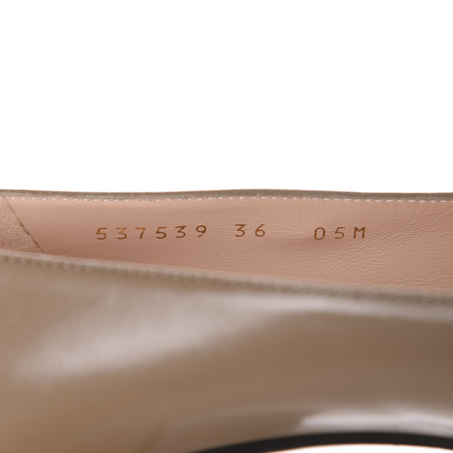 Gucci Malaga Kid Sylvie Web Chain Mid Heel Loafers 36 Mud 9 of 10