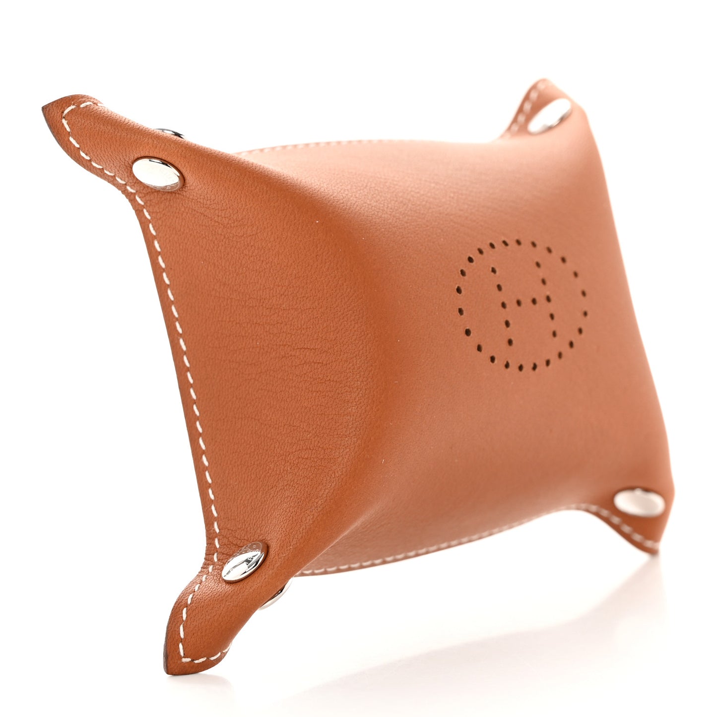 Taurillon Clemence Mini Mises et Relances Change Tray Ebene Fauve