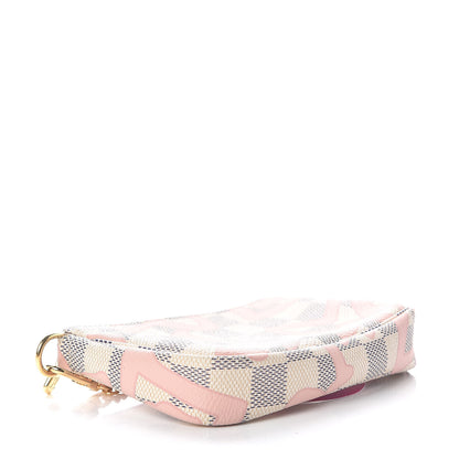 Louis Vuitton Damier Azur Tahitienne Mini Pochette Accessories 4 of 13