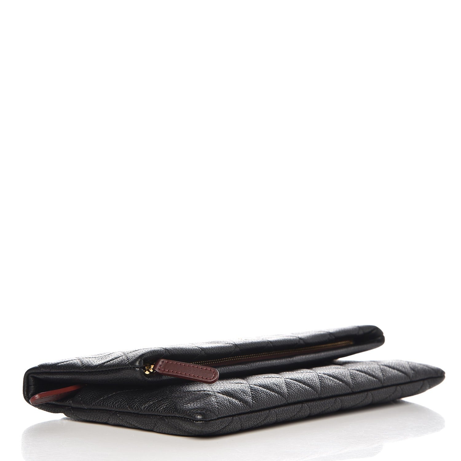 Chanel Caviar Quilted CC Beauty Clutch Black 4 of 8