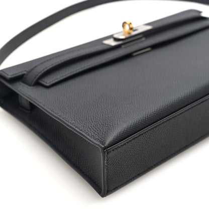 Hermes Epsom Kelly Elan Black 9 of 11