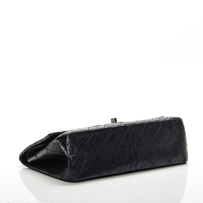 Chanel Aged Calfskin Quilted 2.55 Reissue 226 Flap Dark Purple 4 of 7