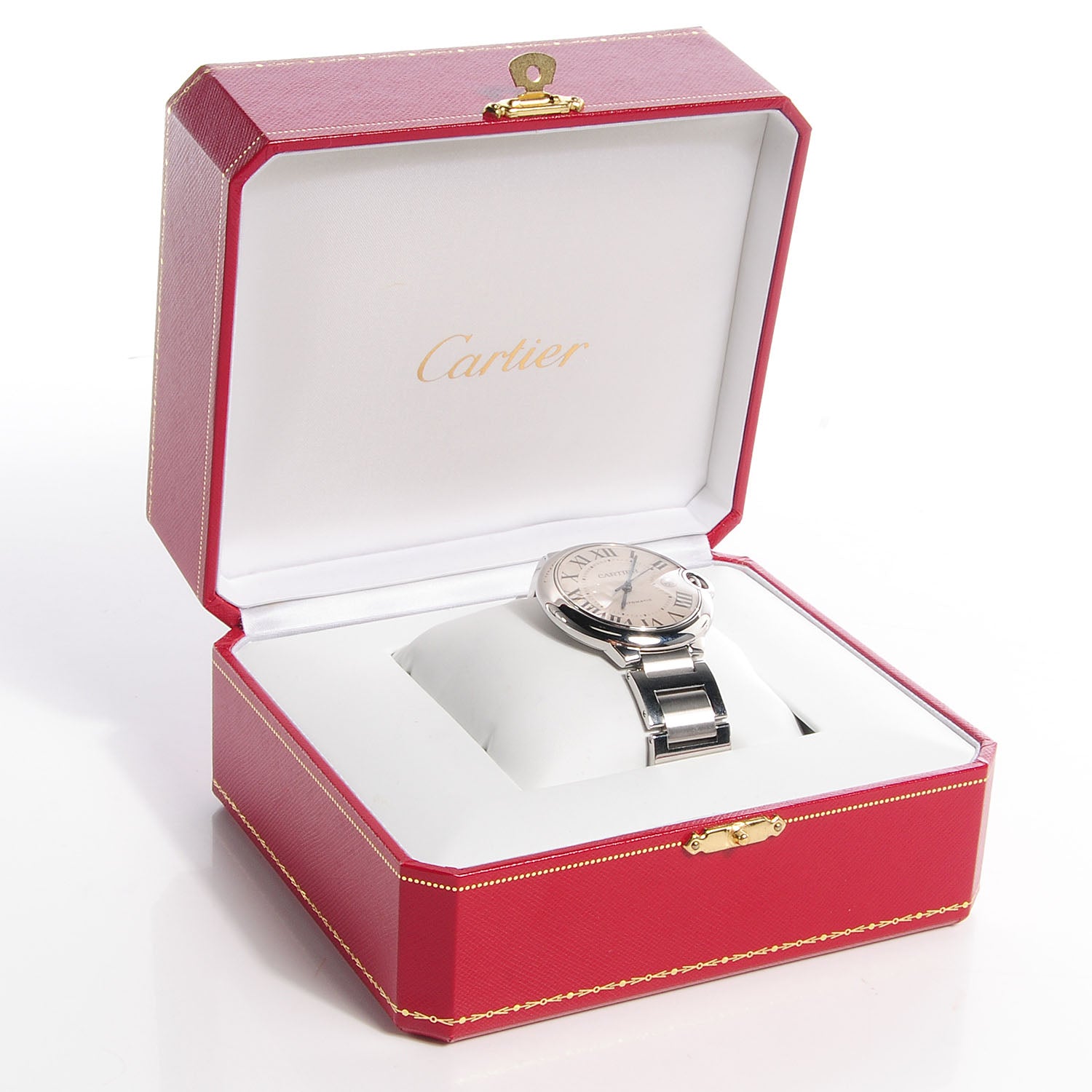 Cartier Stainless Steel 42mm Ballon Bleu De Automatic Watch 6 of 6