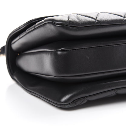 Chanel Lambskin Quilted Small Trendy CC Dual Handle Flap Bag Black 8 of 10