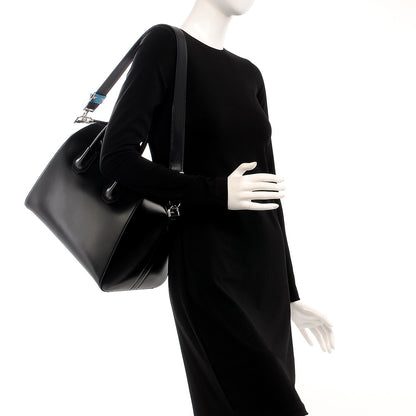 Givenchy Shiny Lord Calfskin Medium Antigona Black 2 of 8