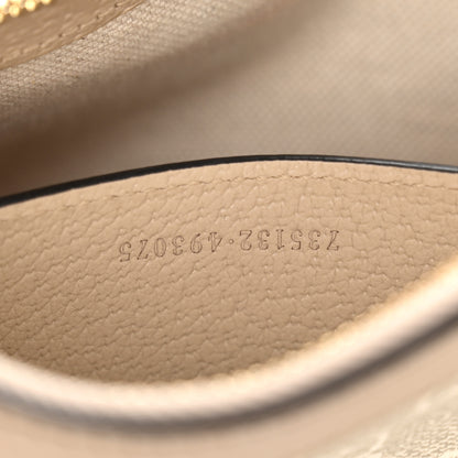 Gucci GG Supreme Monogram Textured Dollar Calfskin Web Small Ophidia GG Handbag Beige Mystic White Oatmeal 7 of 10