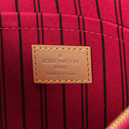 Louis Vuitton Monogram Neverfull MM GM Pochette Pivoine 6 of 10