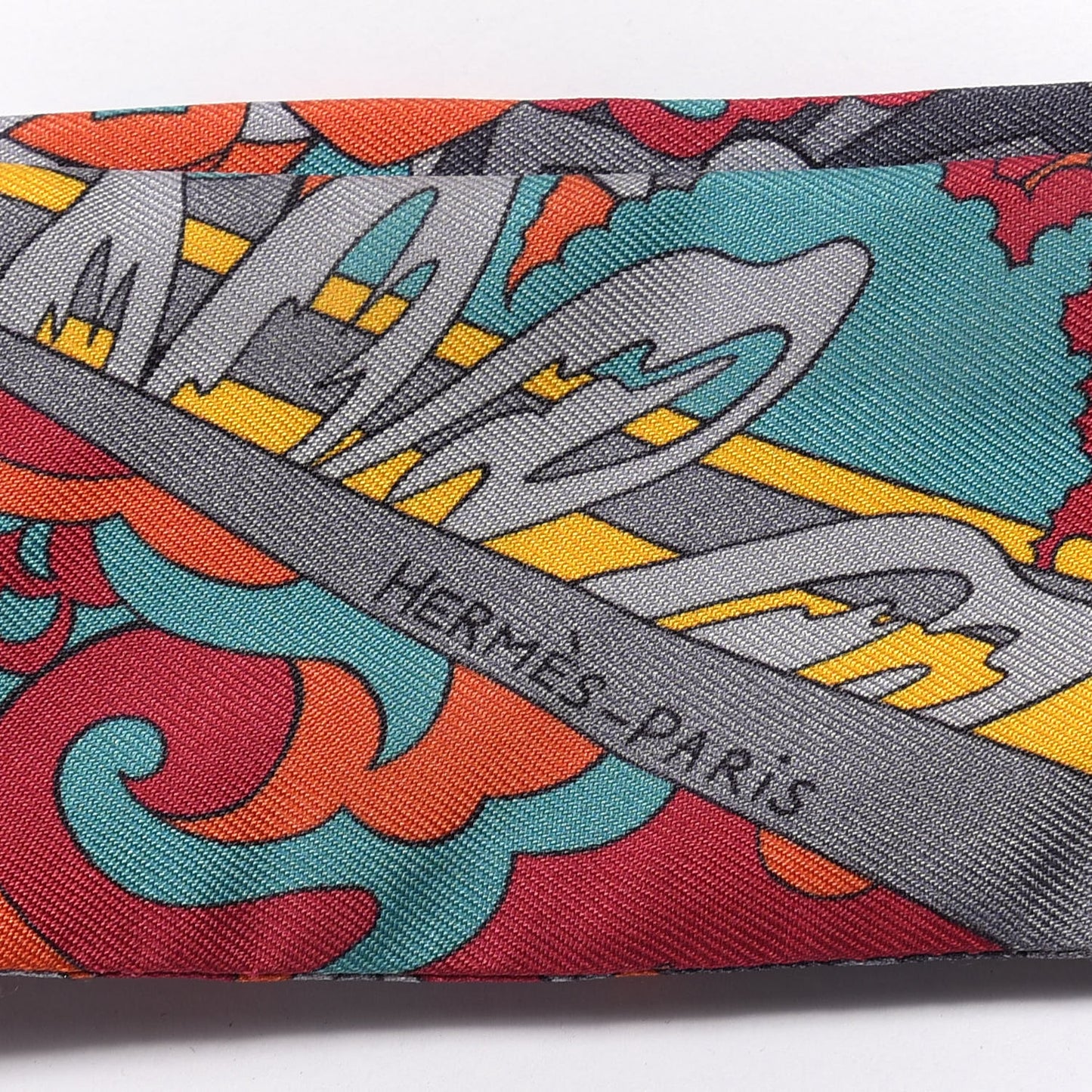 Silk L'Ivresse De L'Infini Twilly Gris Orange Canard