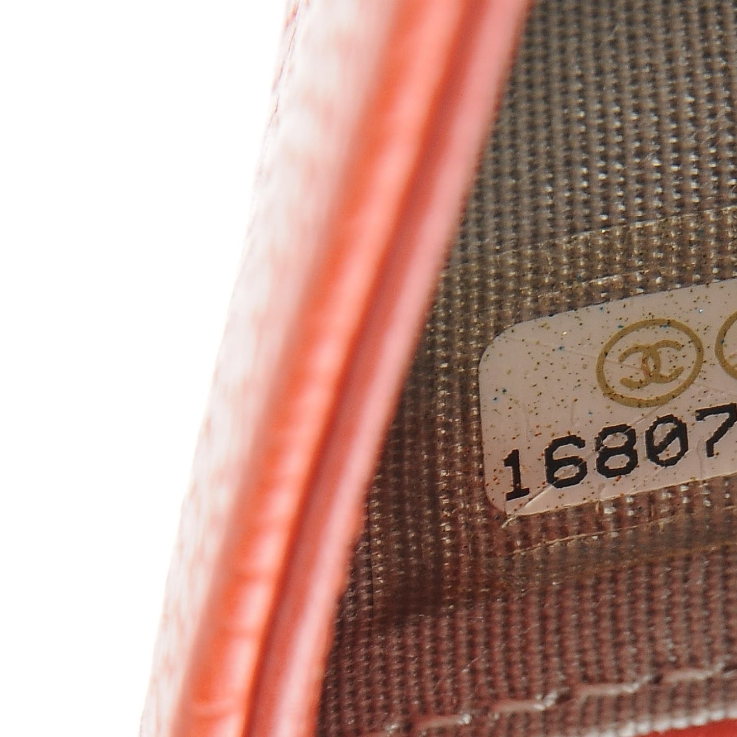 Caviar Timeless CC French Wallet Orange