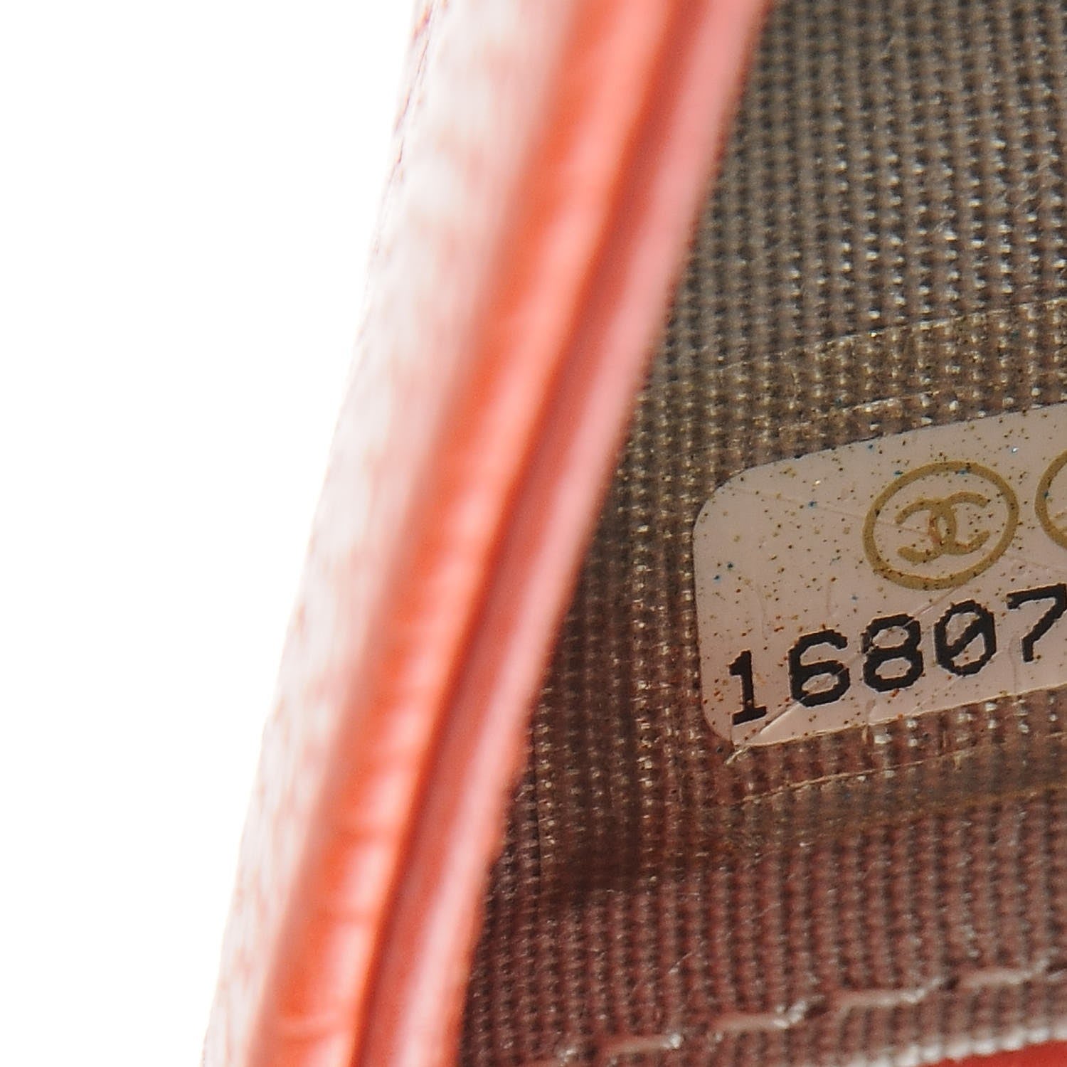 Chanel Caviar Timeless CC French Wallet Orange 8 of 10