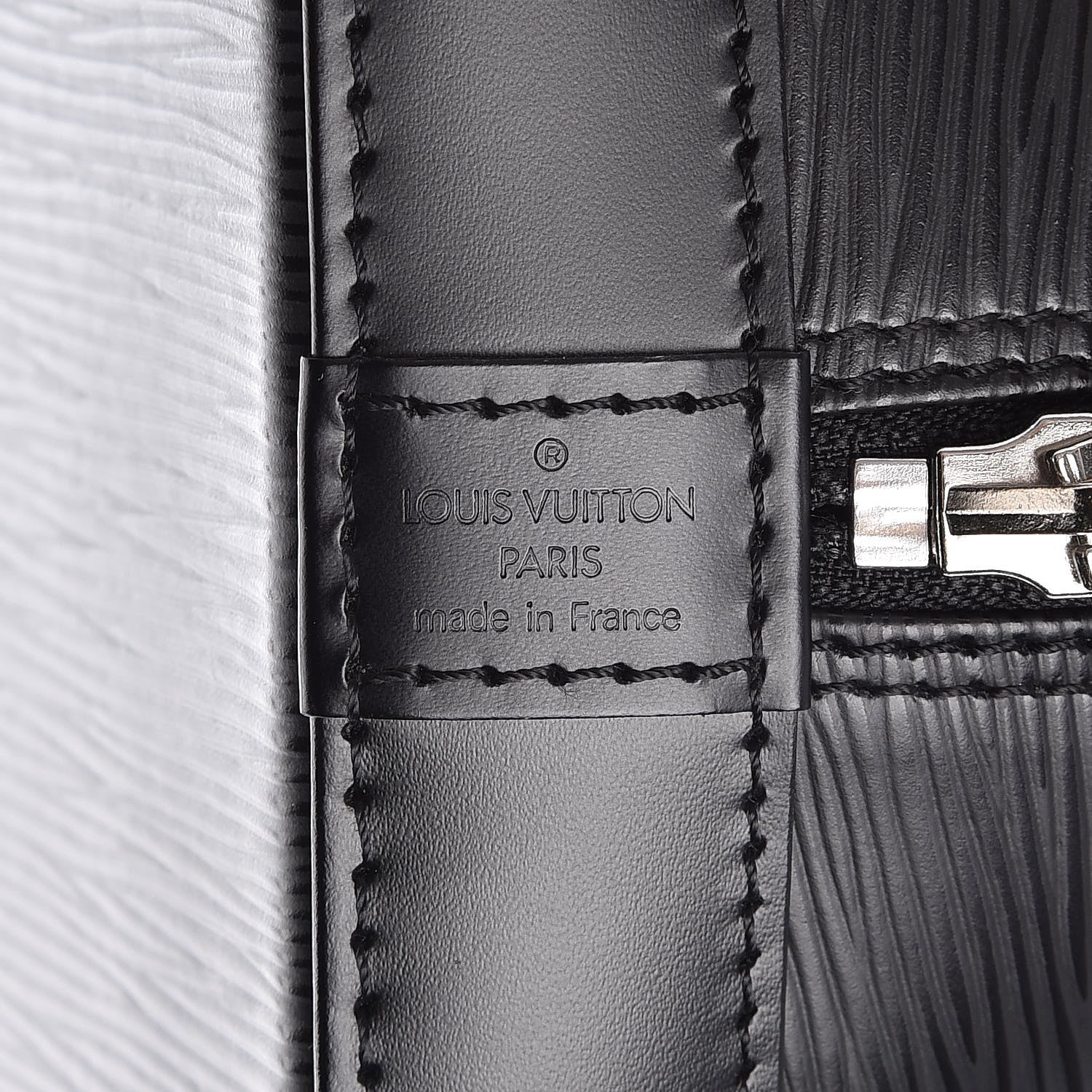 Louis Vuitton Epi Alma PM Black 6 of 9