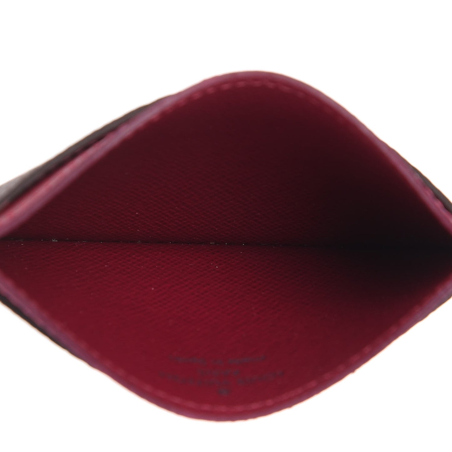 Monogram Card Holder Fuchsia