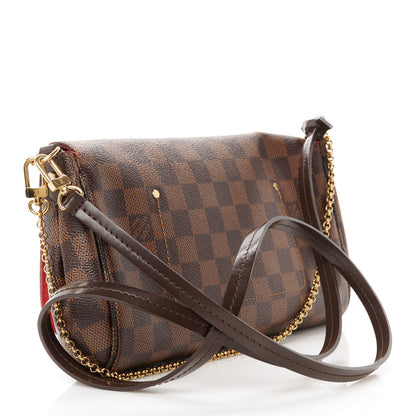 Louis Vuitton Damier Ebene Favorite MM 3 of 10