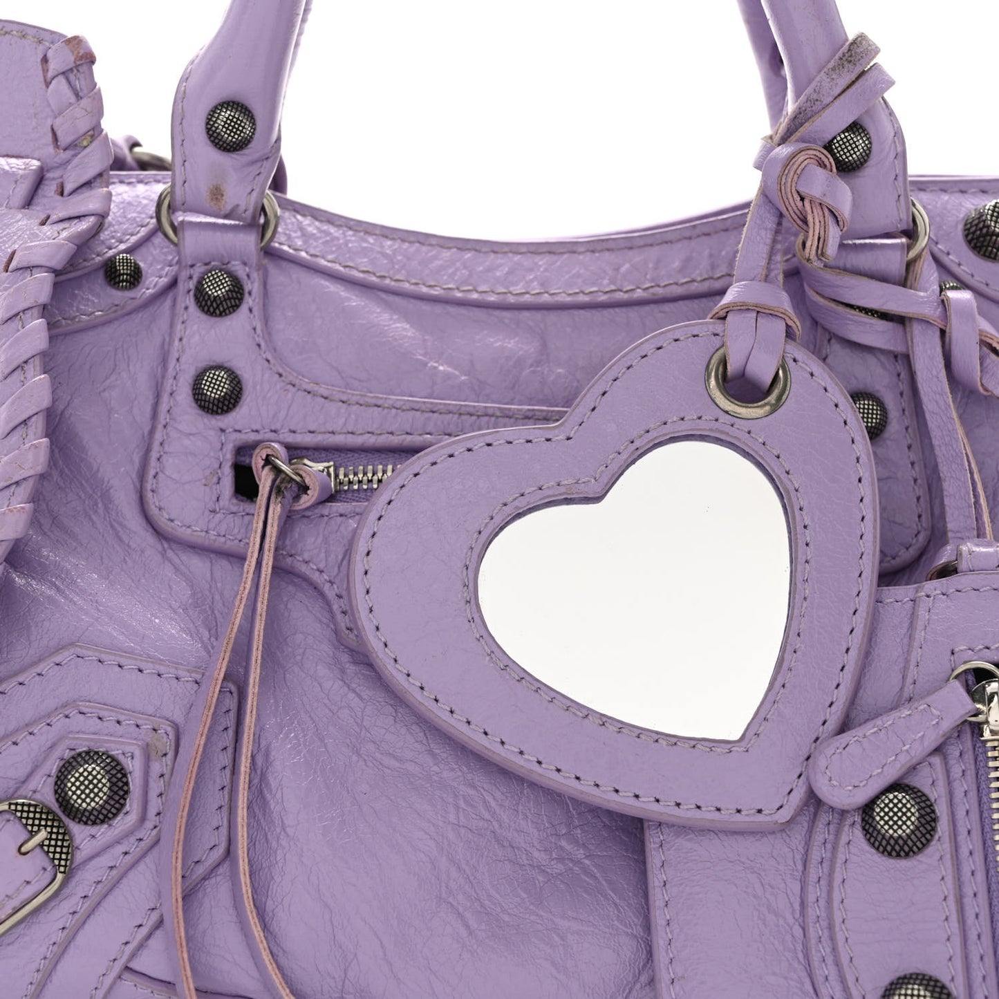 Agneau Arena Neo Cagole Handbag XS Lilac
