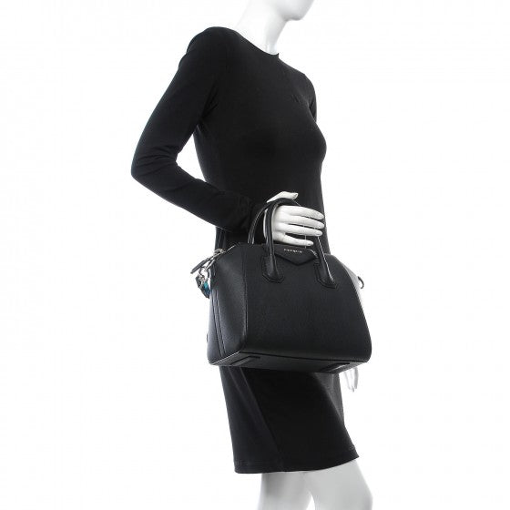 Givenchy Sugar Goatskin Small Antigona Black 3 of 8