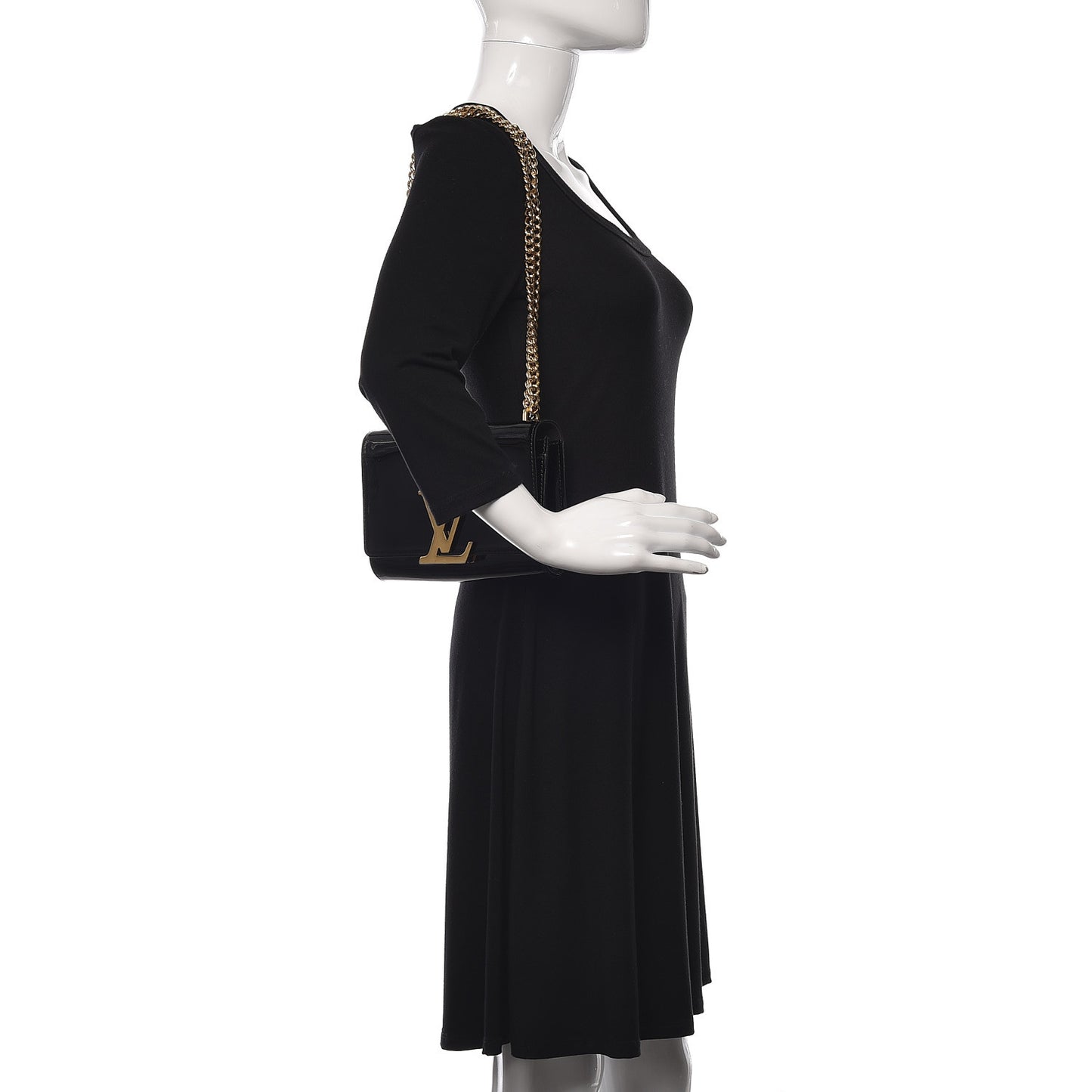Patent Chain Louise MM Black