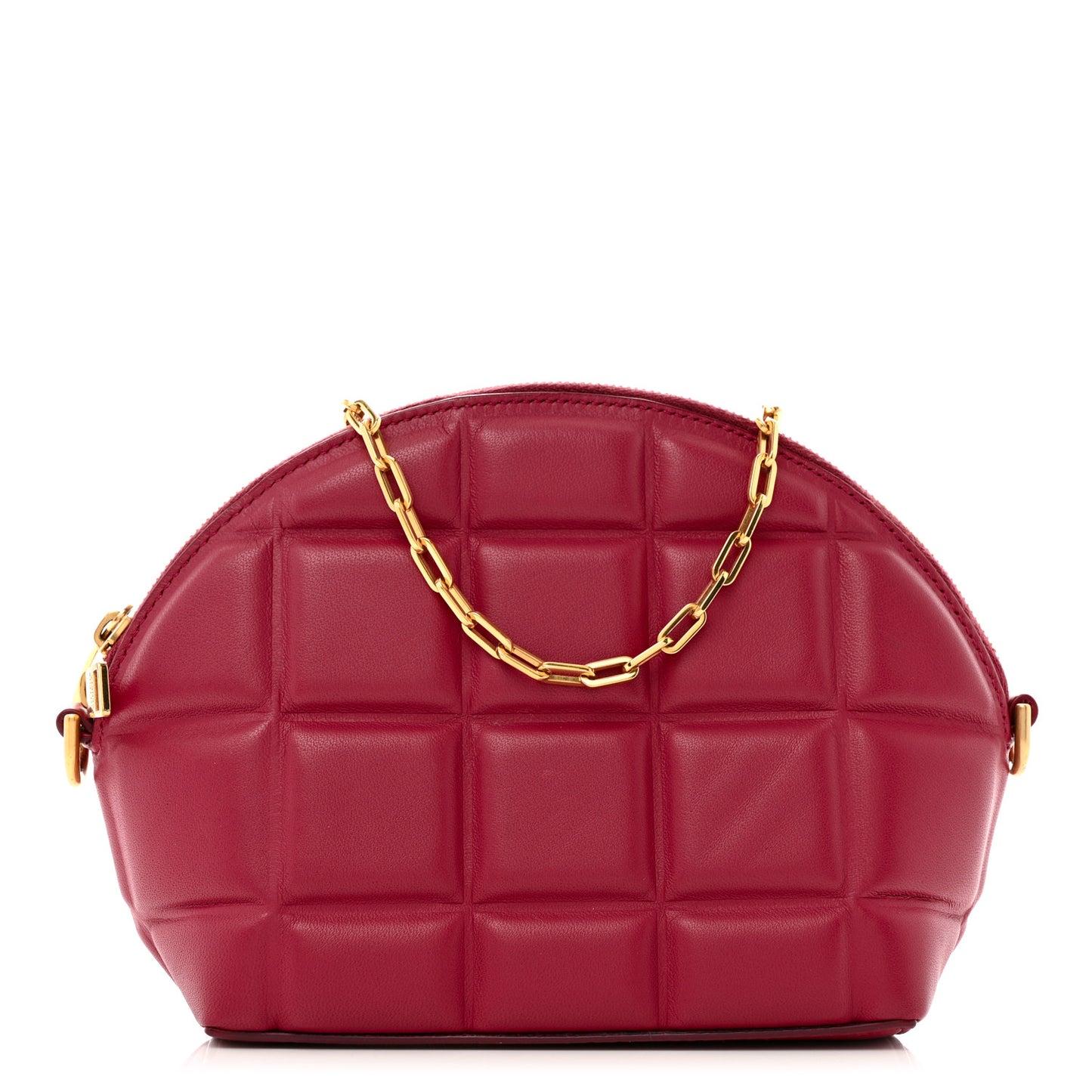 Padded Nappa Mini Half Moon Bag
