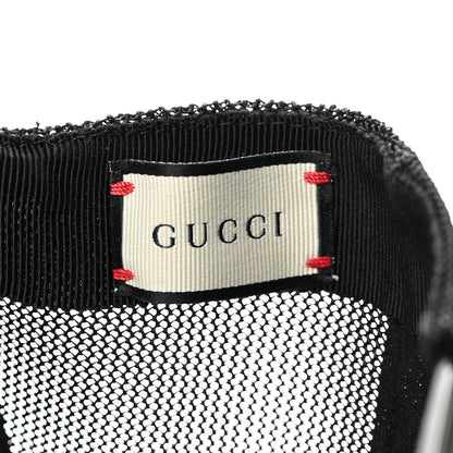 Gucci GG Supreme Monogram Bosco Patch Baseball Hat 57 Beige Green 8 of 9