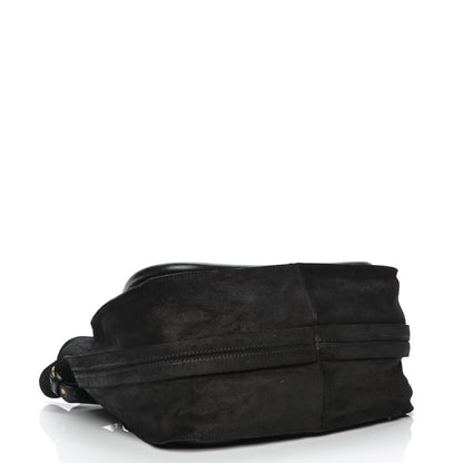 Chloe Suede Calfskin Small Paraty Black 4 of 8
