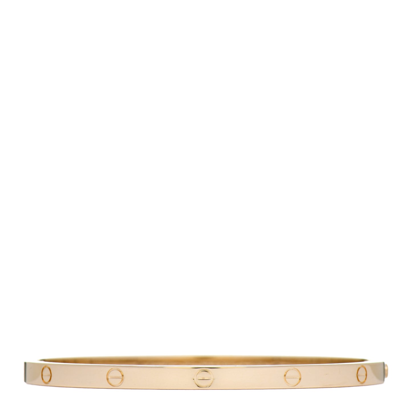 18K Yellow Gold Small LOVE Bracelet 16
