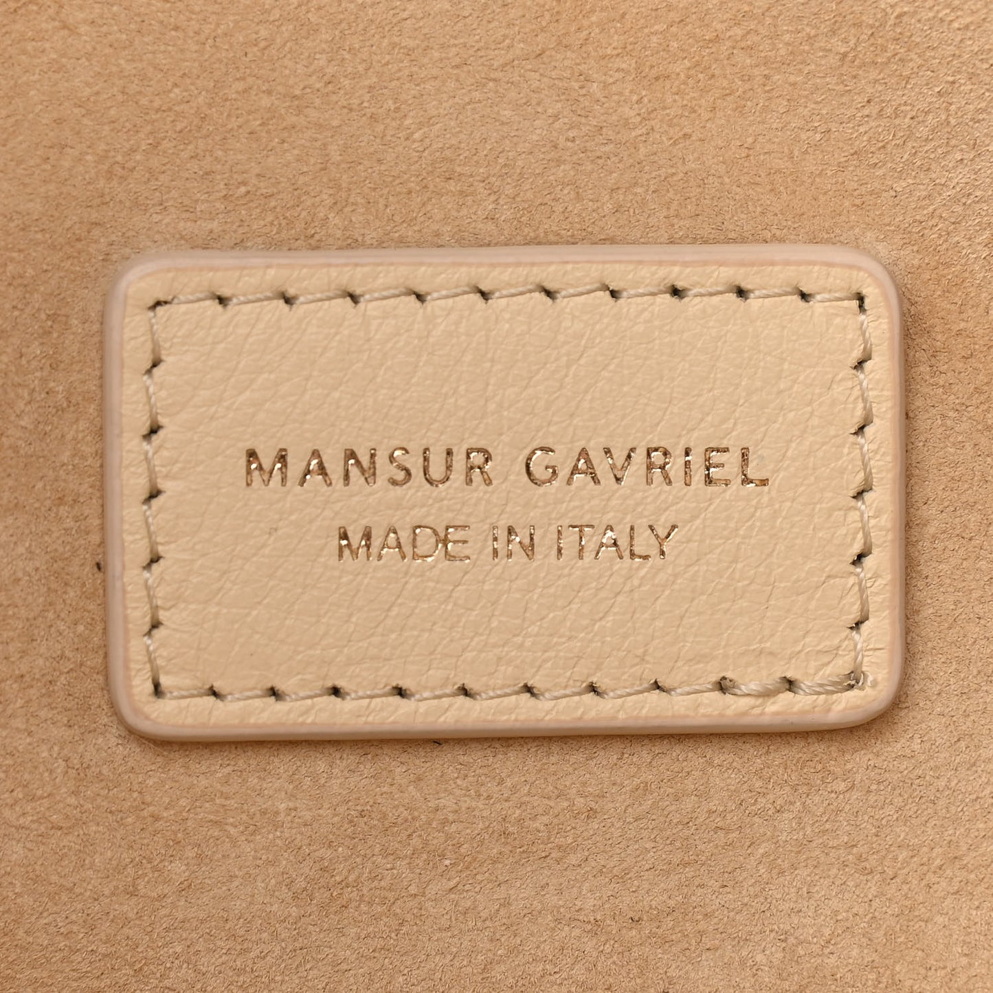 Calfskin Mini Swing Shoulder Bag Crema