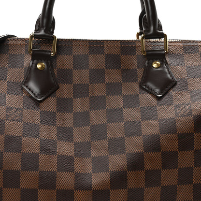 Louis Vuitton Damier Ebene Speedy Bandouliere 30 7 of 9