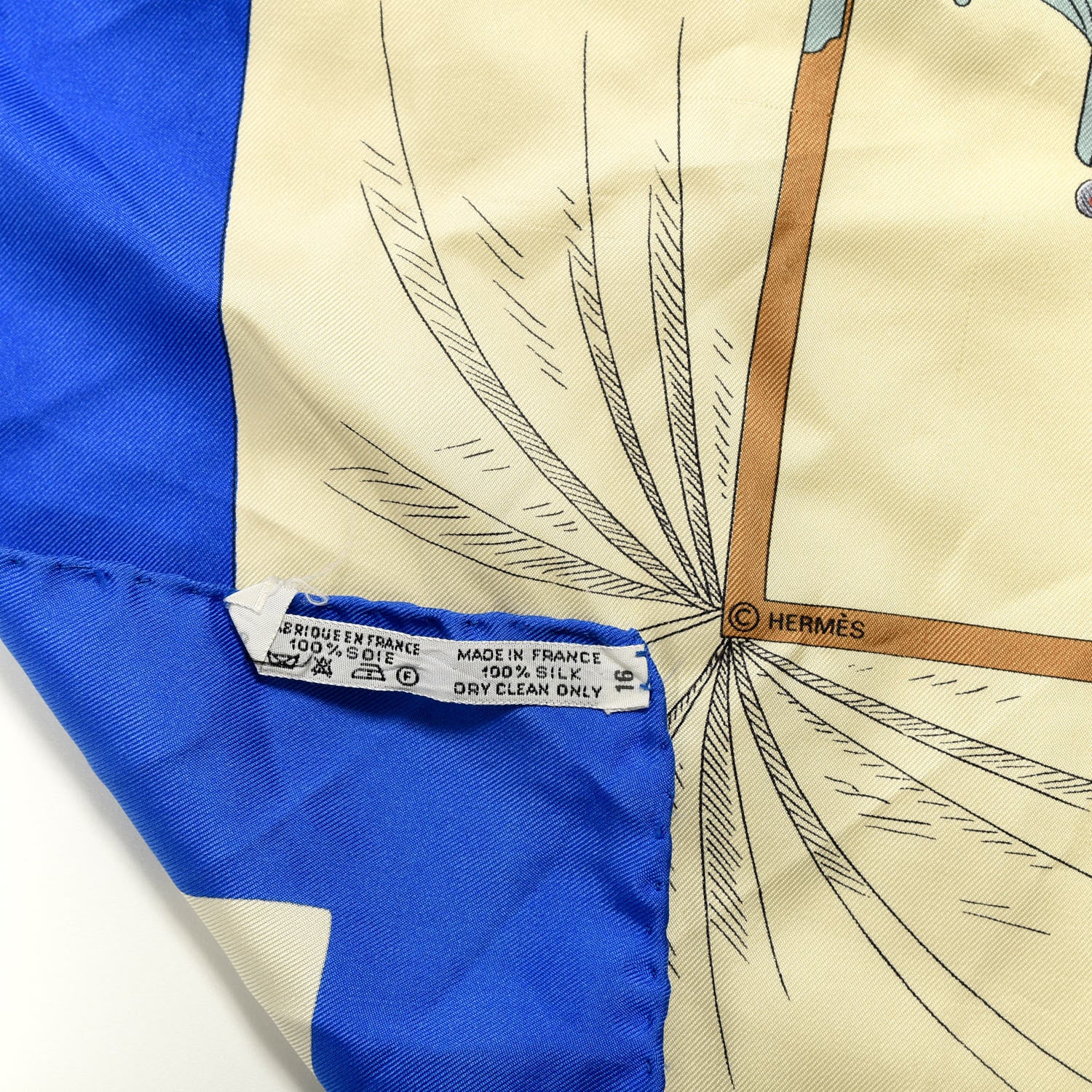Hermes Silk A La Gloire De La Cuisine Francaise Scarf 90 4 of 6