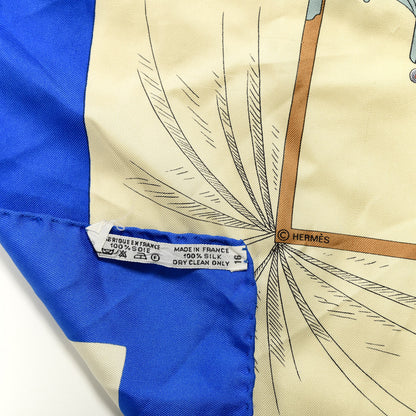 Hermes Silk A La Gloire De La Cuisine Francaise Scarf 90 4 of 6