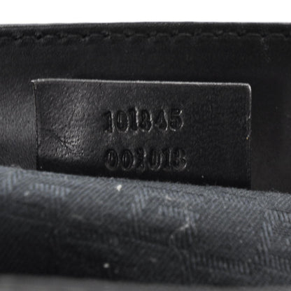 Gucci Matte Leather Horsebit Shoulder Bag Black 8 of 8