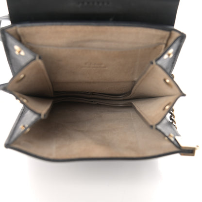 Chloe Suede Calfskin Mini Faye Bracelet Bag Black 5 of 10