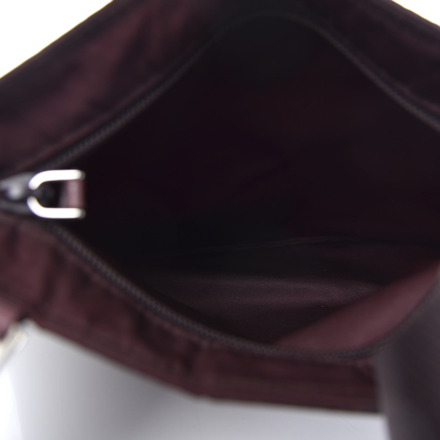 Prada Tessuto Nylon Small Flat Messenger Bag Granato 5 of 11