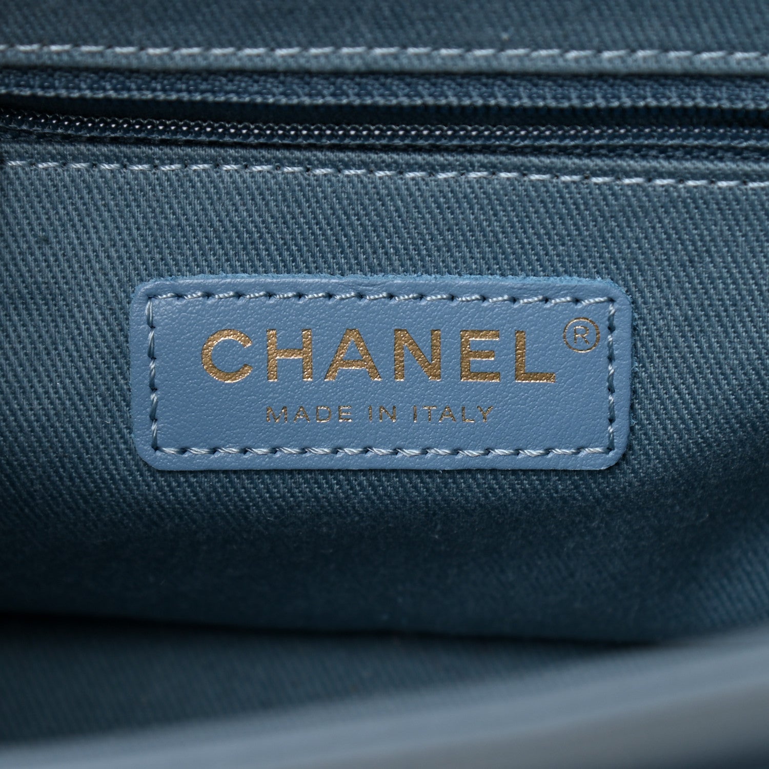 Chanel Caviar Quilted Small Business Affinity Flap Light Blue 6 of 13