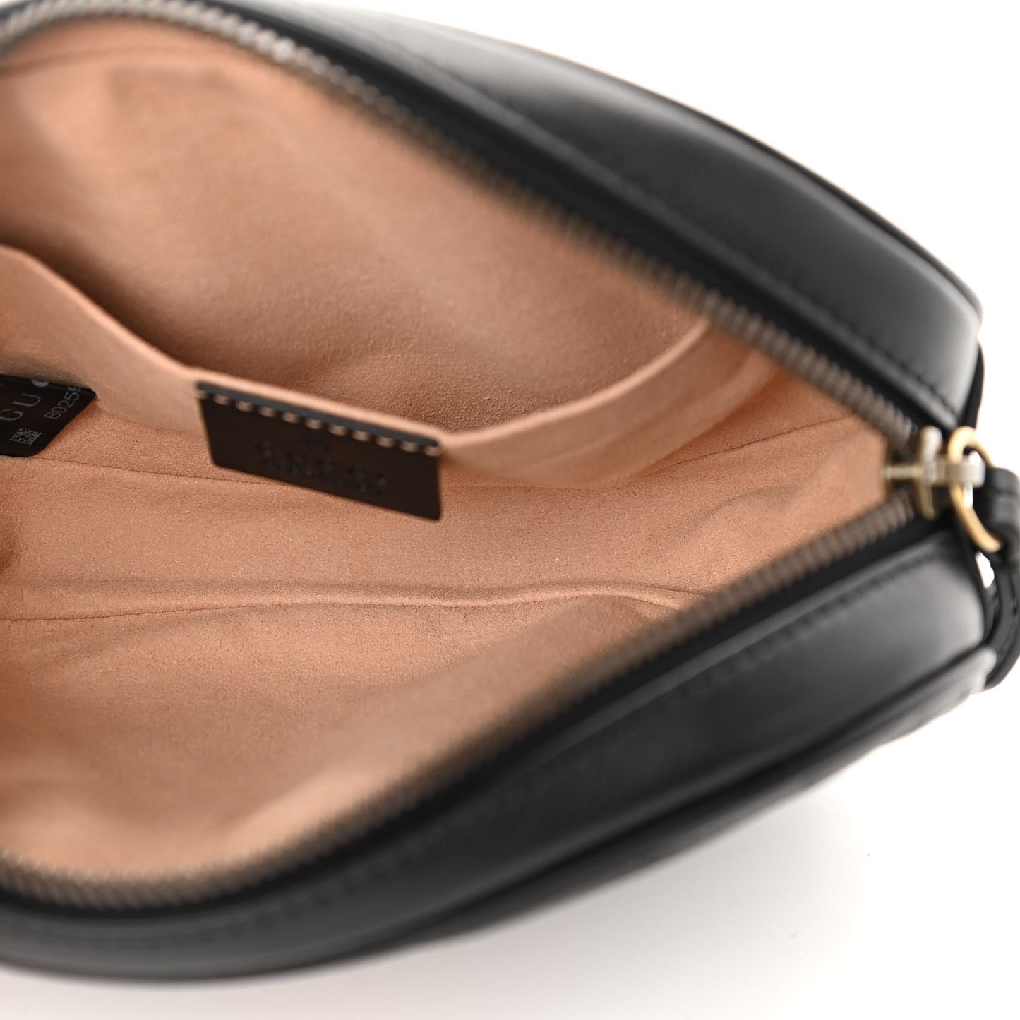 Calfskin Matelasse GG Marmont Belt Bag 75 30 Black