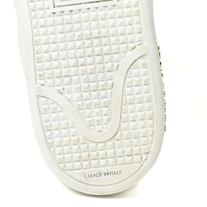 Louis Vuitton Calfskin Front Row Sneaker 38 White 9 of 20