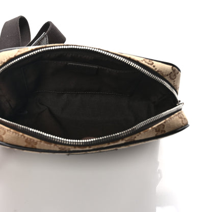 Gucci Monogram Belt Bag Dark Brown 6 of 10