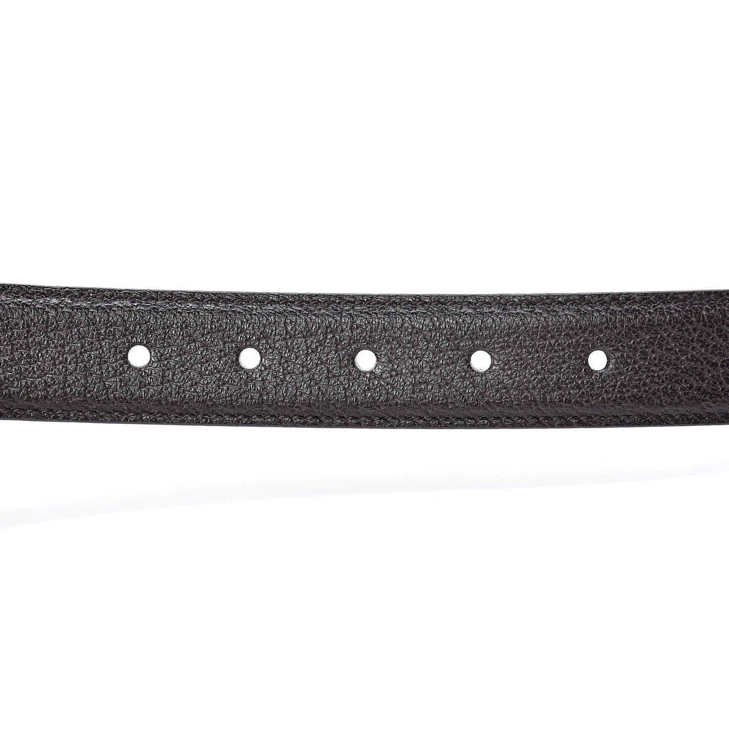 Textured Calfskin 30mm Belt 100 40 Dark Cocoa