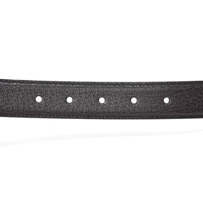 Gucci Textured Calfskin 30mm Belt 100 40 Dark Cocoa 5 of 5