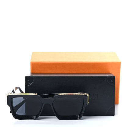 Louis Vuitton Acetate 1.1 Millionaires Sunglasses Z1165W Black 8 of 8