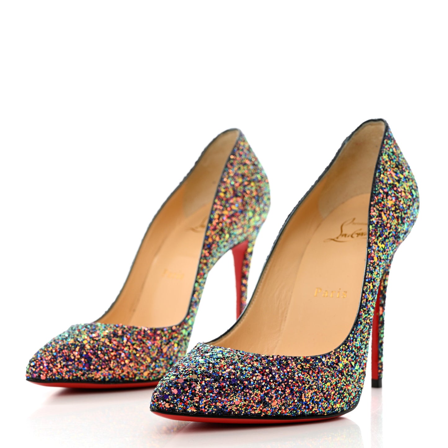 Glitter Pigalle Follies 100 Pumps 37.5 China Blue